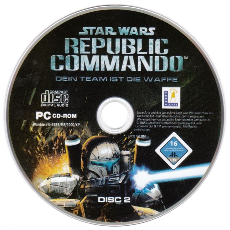 Media for Star Wars: Republic Commando (Windows): Disc 2