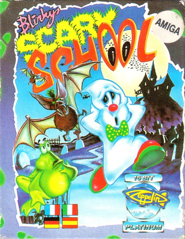 Front Cover for Blinkys Scary School (Amiga)