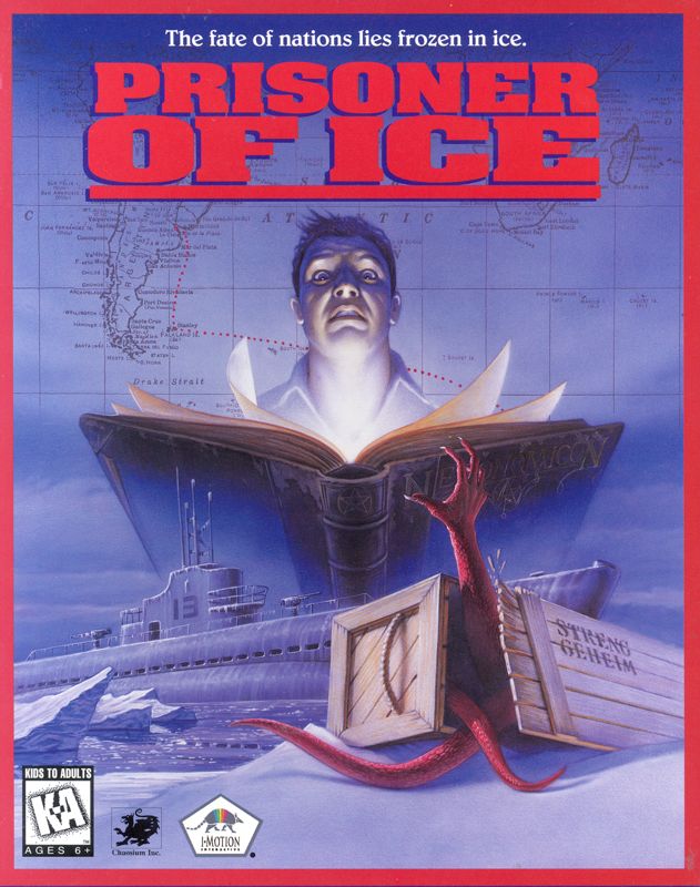 Front Cover for Prisoner of Ice (DOS)