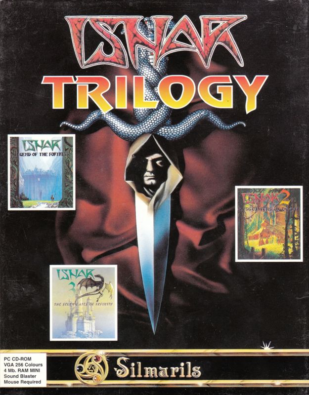 Front Cover for Ishar Trilogy (DOS)