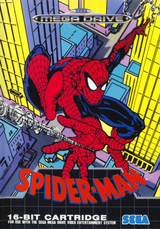 Front Cover for Spider-Man (Genesis)