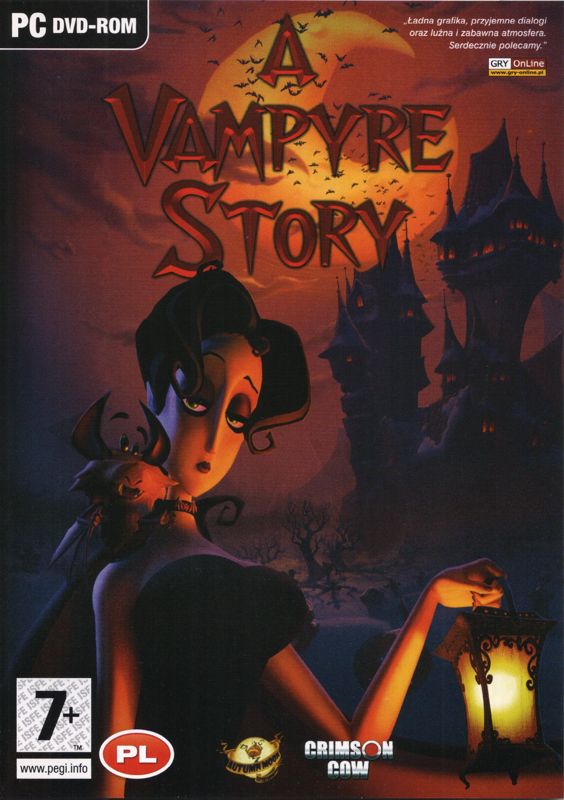 Front Cover for A Vampyre Story (Windows)