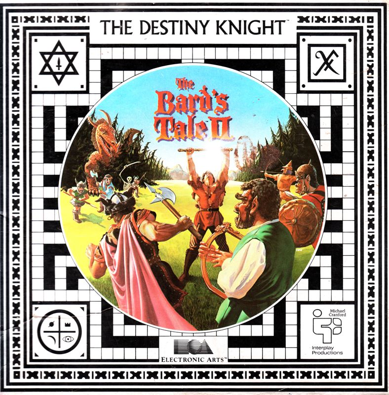 Front Cover for The Bard's Tale II: The Destiny Knight (Apple II)