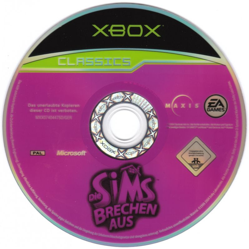Media for The Sims: Bustin' Out (Xbox) (Classics release)