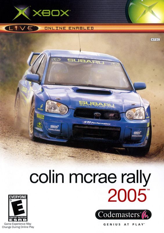 Colin McRae Rally 2005 cover or packaging material MobyGames