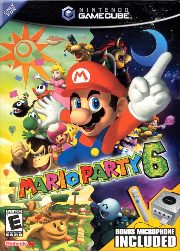 Front Cover for Mario Party 6 (GameCube)