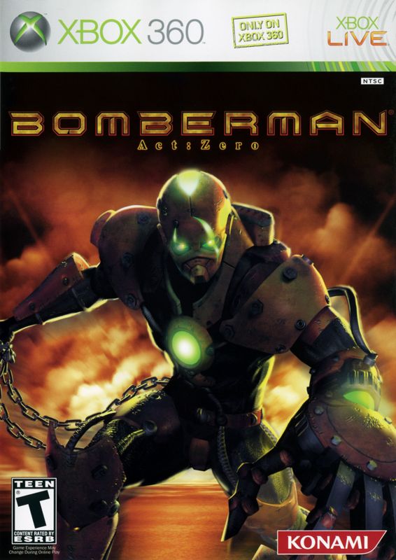 Front Cover for Bomberman: Act:Zero (Xbox 360)