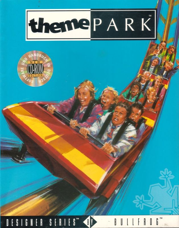 Front Cover for Theme Park (DOS) (CD-ROM release)