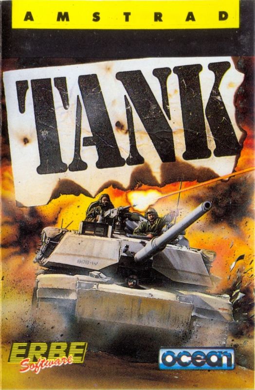 Front Cover for Tank (Amstrad CPC)