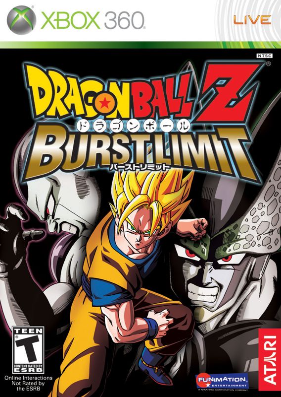 Front Cover for Dragon Ball Z: Burst Limit (Xbox 360)