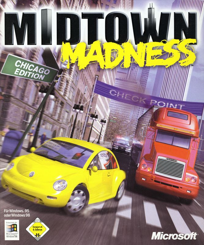 Front Cover for Midtown Madness (Windows)