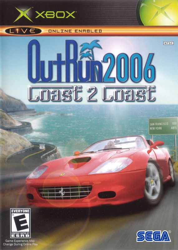 Front Cover for OutRun 2006: Coast 2 Coast (Xbox)