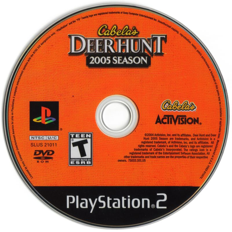 Media for Cabela's Deer Hunt: 2005 Season (PlayStation 2)