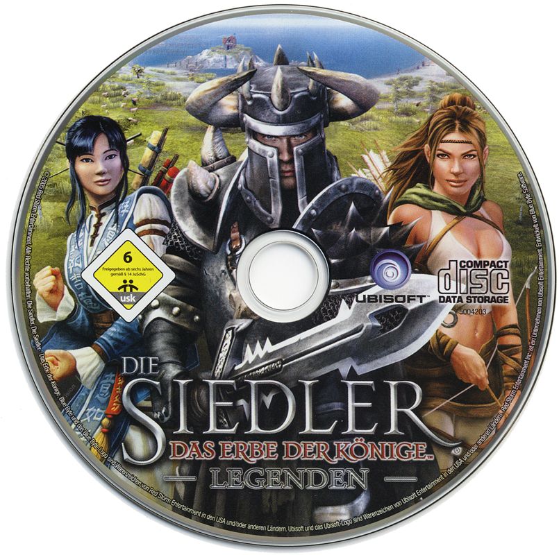 Media for The Settlers: Heritage of Kings - Legends Expansion Disc (Windows)