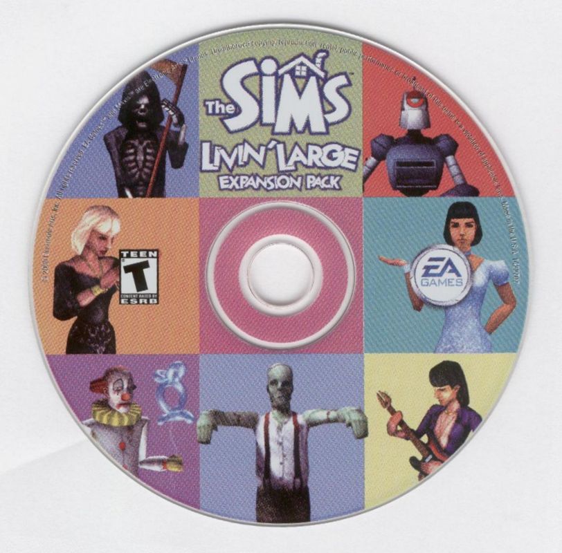 Media for The Sims: Livin' Large (Windows)