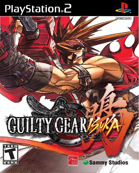 Front Cover for Guilty Gear Isuka (PlayStation 2)