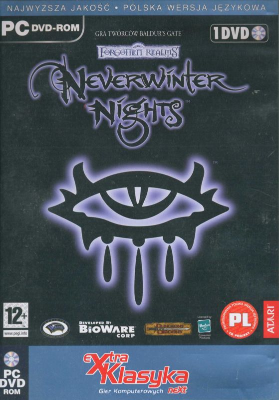 Front Cover for Neverwinter Nights (Windows) (eXtra Klasyka neXt release)