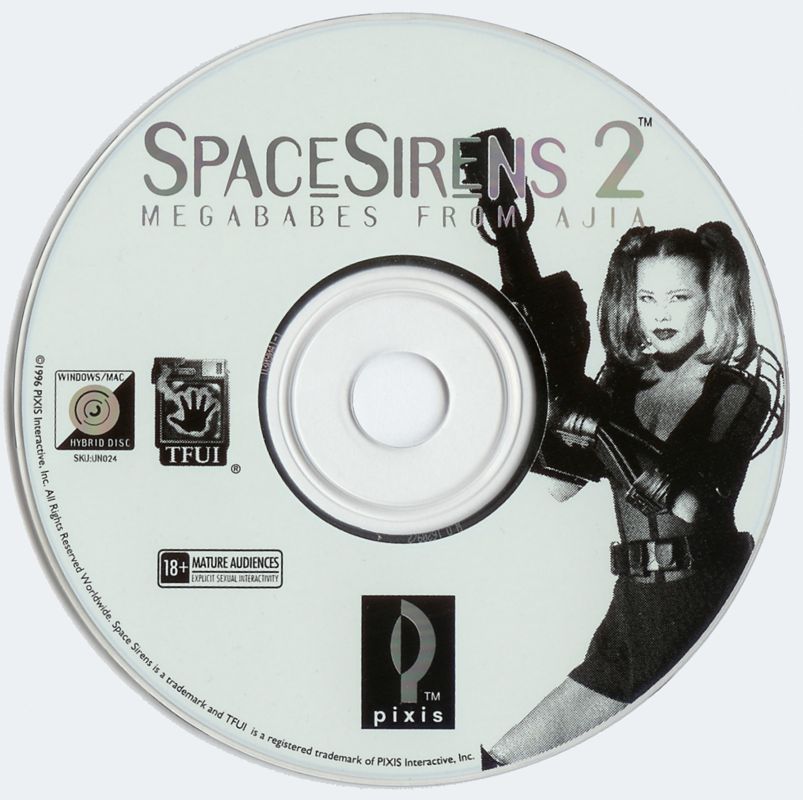 Media for Space Sirens 2: Megababes from Ajia (Macintosh and Windows 16-bit) (1996 re-release)