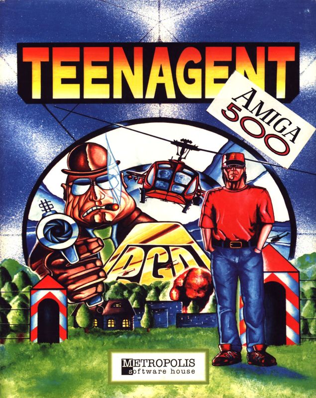 Front Cover for Teen Agent (Amiga)