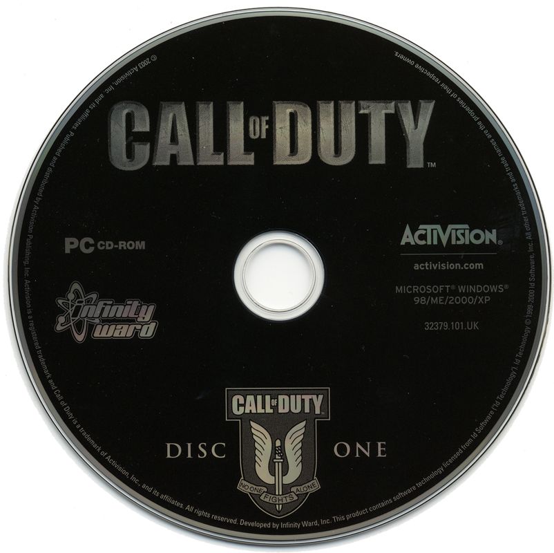Media for Call of Duty (Windows): Disc 1/2