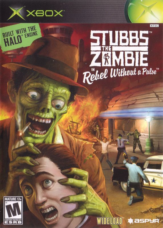 Front Cover for Stubbs the Zombie in Rebel Without a Pulse (Xbox)