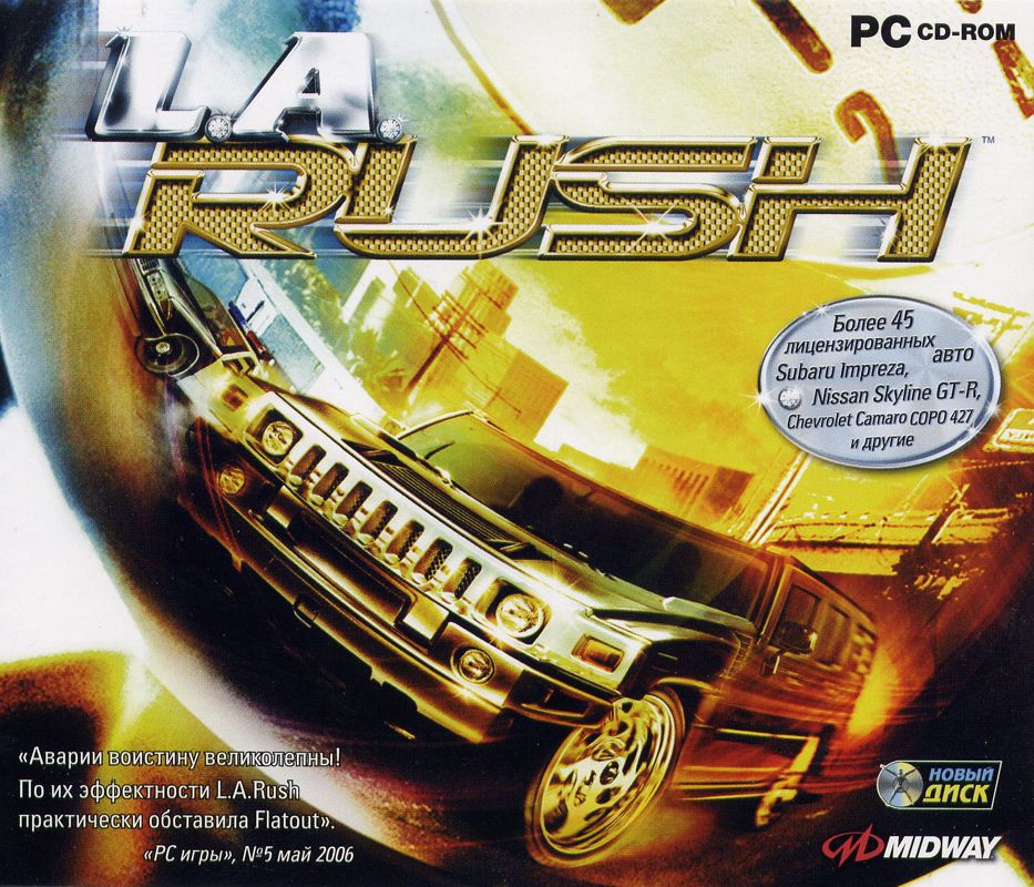 Front Cover for L. A. Rush (Windows)