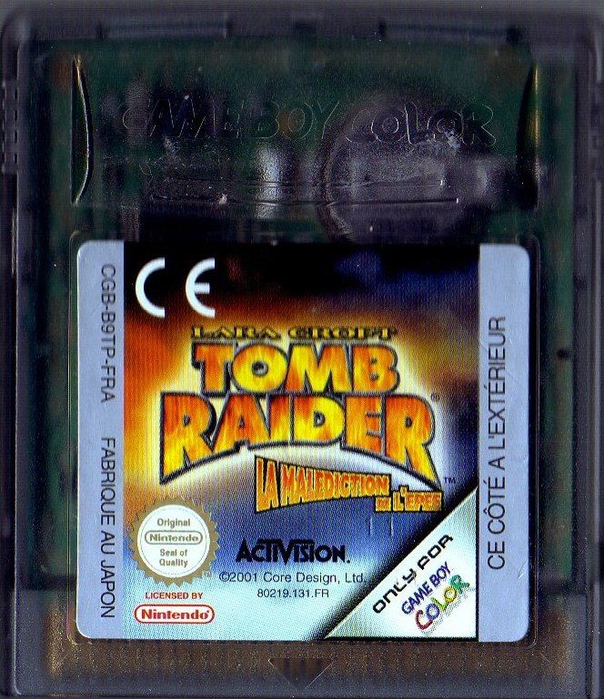 Media for Lara Croft: Tomb Raider - Curse of the Sword (Game Boy Color)