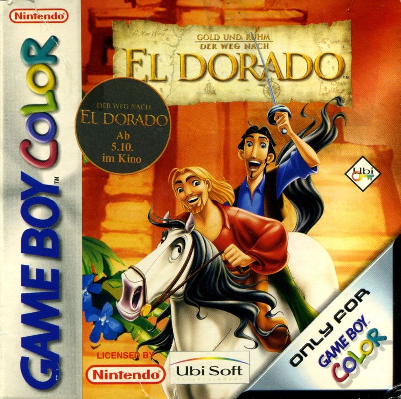 Gold and Glory: The Road to El Dorado cover or packaging material ...