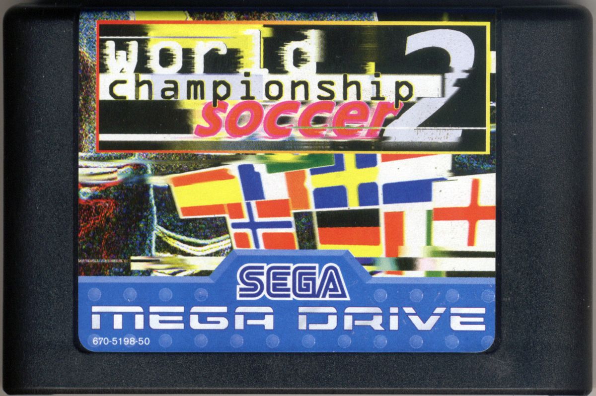 Media for World Championship Soccer II (Genesis)