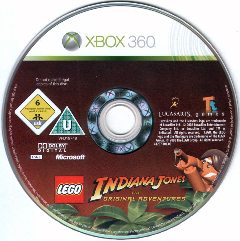 Media for LEGO Indiana Jones: The Original Adventures (Xbox 360)