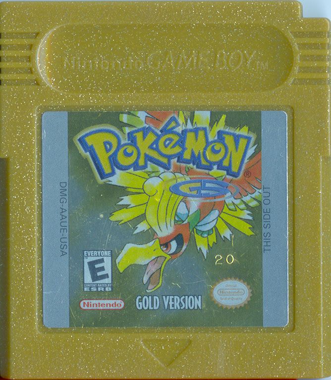 Media for Pokémon Gold Version (Game Boy Color)