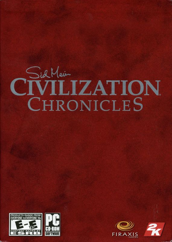 Front Cover for Sid Meier's Civilization Chronicles (Windows)