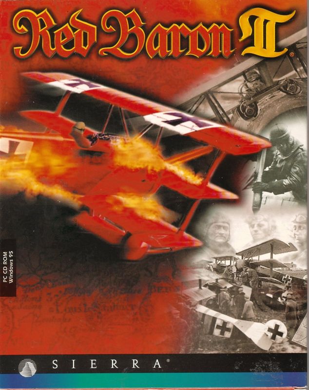 Front Cover for Red Baron II (Windows)