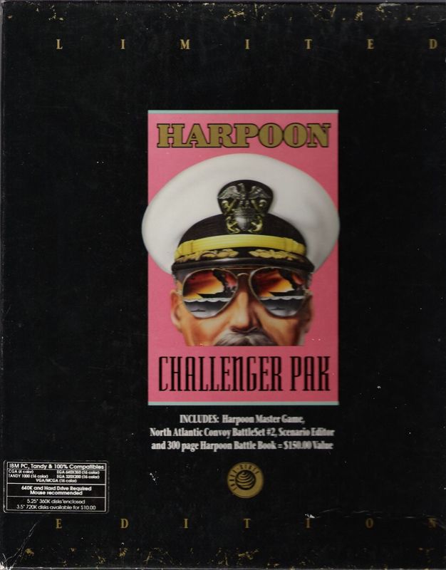 Front Cover for Harpoon: Challenger Pak - Limited Edition (DOS)