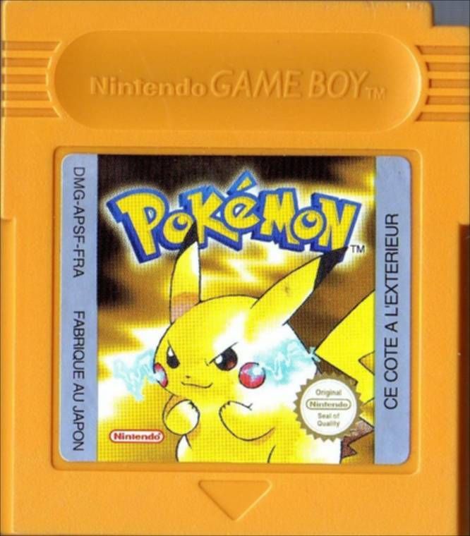 Pokemon Yellow Nintendo Game Boy Completo