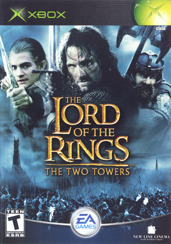 Front Cover for The Lord of the Rings: The Two Towers (Xbox)