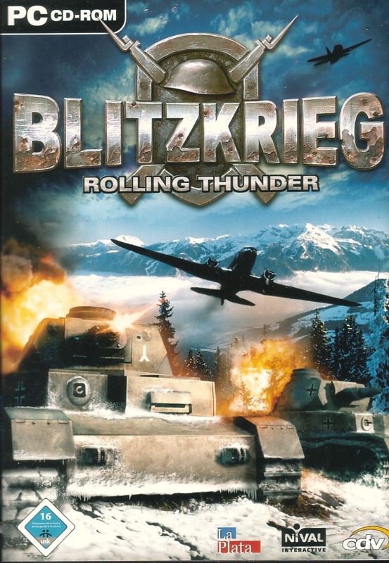 Front Cover for Blitzkrieg: Rolling Thunder (Windows)