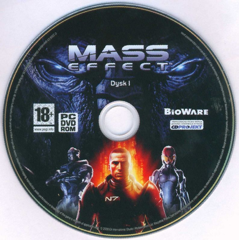 Media for Mass Effect (Windows): Disc 1/2