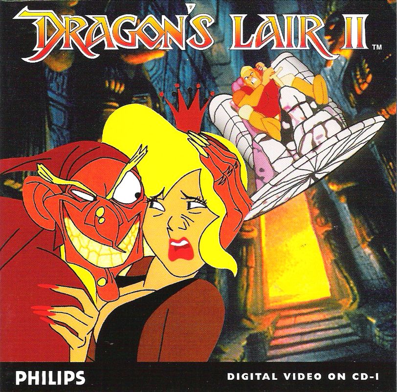 Front Cover for Dragon's Lair II: Time Warp (CD-i)