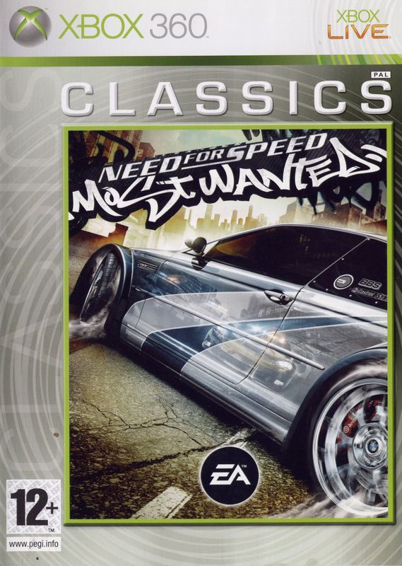 Front Cover for Need for Speed: Most Wanted (Xbox 360) (Classics release)