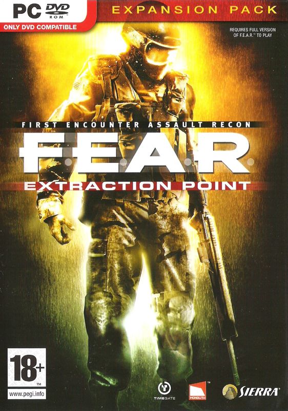 Front Cover for F.E.A.R.: Extraction Point (Windows) (European English release)