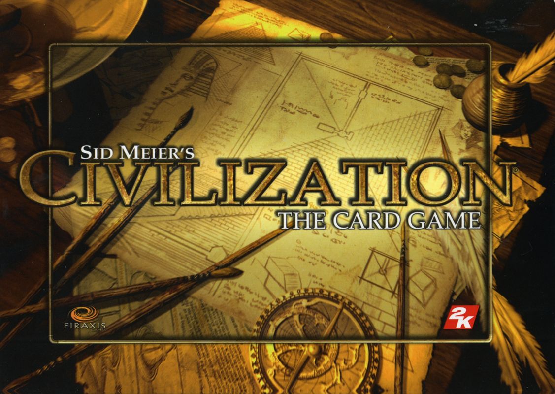 Other for Sid Meier's Civilization Chronicles (Windows): Card Game Slip Cover - Front