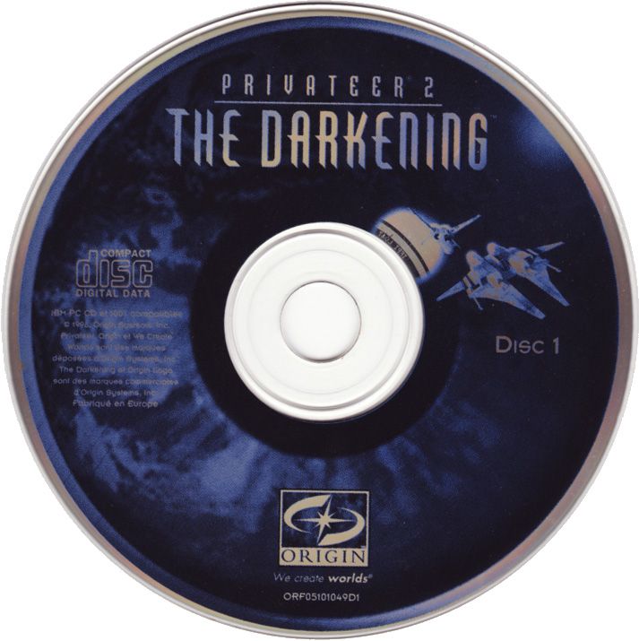 Media for Privateer 2: The Darkening (DOS): Disc 1