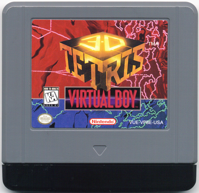 Media for 3-D Tetris (Virtual Boy)