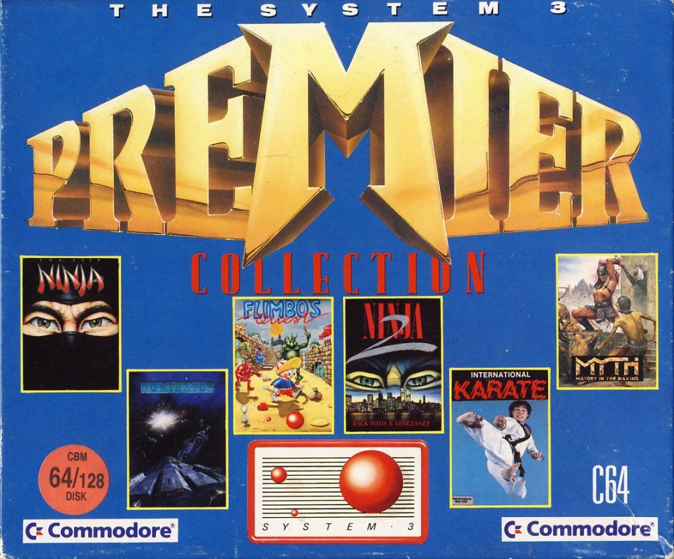 Front Cover for The System 3 Premier Collection (Commodore 64)