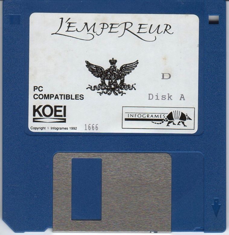 Media for L'Empereur (DOS): Disk 1/2