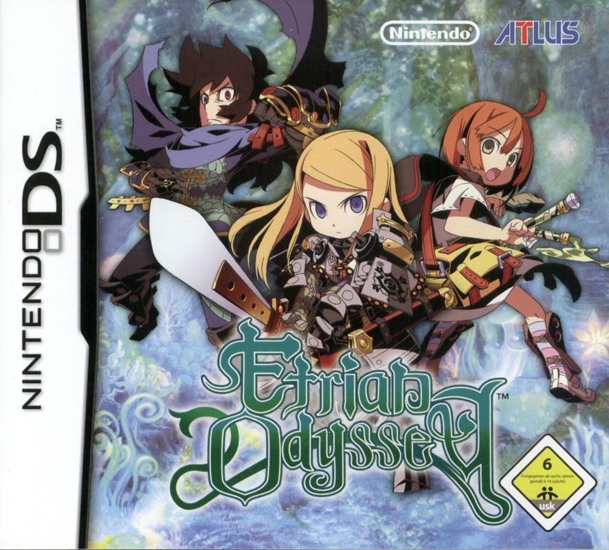Front Cover for Etrian Odyssey (Nintendo DS)