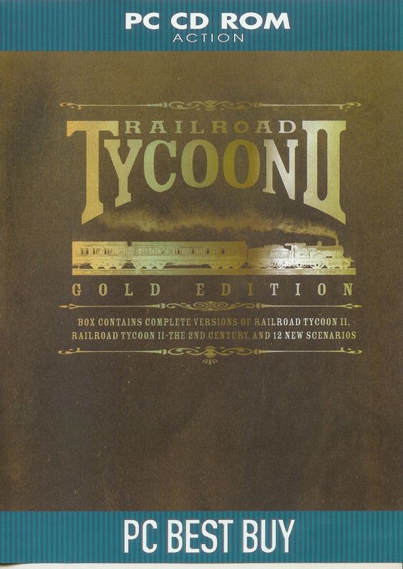 Front Cover for Railroad Tycoon II: Gold Edition (Windows) (PC Best Buy release)