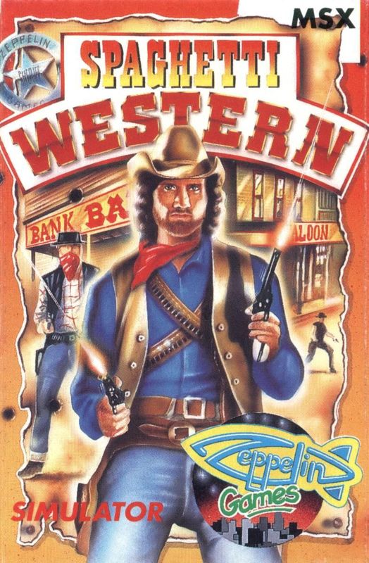 Front Cover for Spaghetti Western Simulator (MSX)
