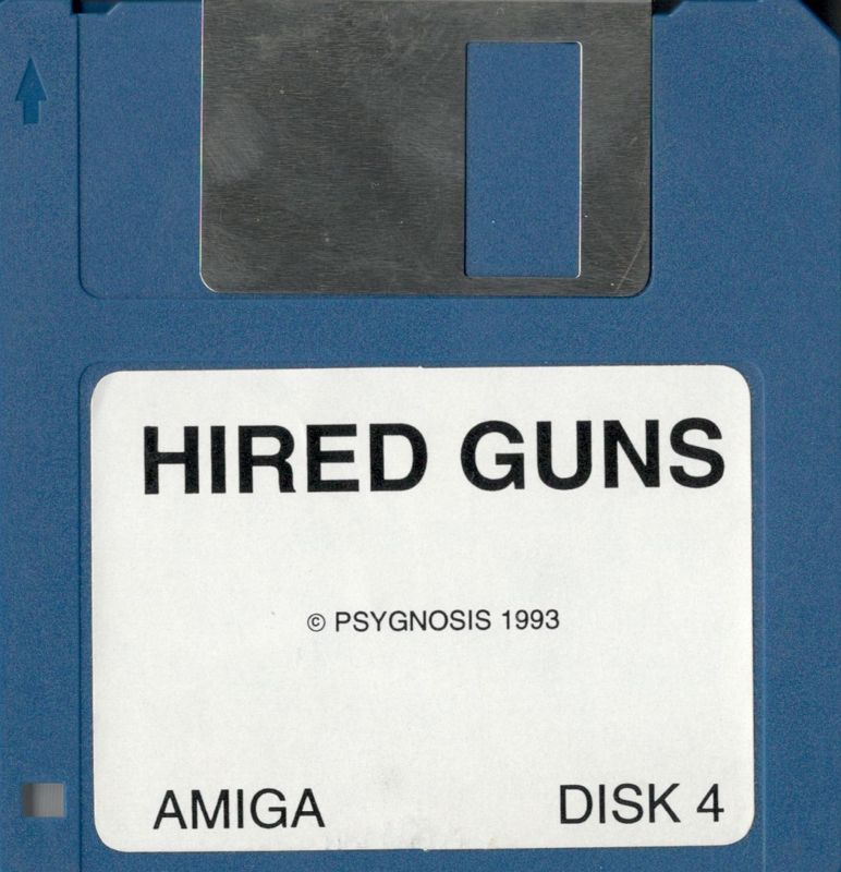 Media for Hired Guns (Amiga): Disk 4